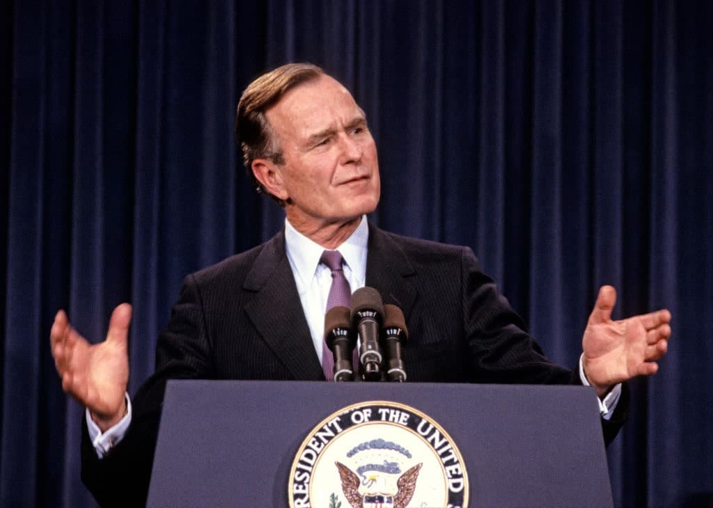 GettyImages-904153996 George H.W. Bush
